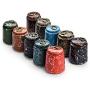New Retra Ceramic Tea Storage Box Tea Jars Home Decor Candy Jars Storage Container 8.511.5Cm Spices Storage Box 1Pcs,Yaobianhong