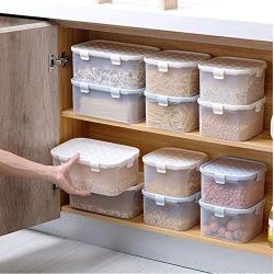 YTF-Plastic storage tank, food storage container, food storage box, easy to open and easy to clean