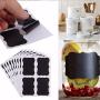 36Pcs Glass Jar Bottle Sticker Kitchen Organizer Labels Chalkboard Blackboard Shape Tag Home Diy Chalk Board Sign Bottle Sticker