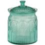 The Pioneer Woman Adeline Glass Cookie Jar - Turquoise
