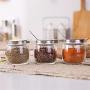 Kitchen Food Storage Jar Airtight Food Storage Kitchen Glass Jar Moisture-Proof Home Multi-Purpose Jam Bottle Cruet Spice Box Glass
