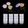 Slime Storage Containers,lotus.flower 25 Pack Foam Ball Storage Containers with Lid (25 Pcs) Slime Storage Containers,lotus.flower 25 Pack Foam Ball Storage Containers with Lid (25 Pcs)