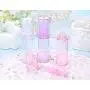 Bouteille Doseuse Sans Air - Vide, Réutilisable - Pour Crèmes, Lotions, Cosmétiques, Maquillage, 6 Pièces (Violet) Bouteille Doseuse Sans Air - Vide, Réutilisable - Pour Crèmes, Lotions, Cosmétiques, Maquillage, 6 Pièces (Violet)