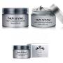 Temporary Silver Gray Hair Wax Pomade for People, Luxury Coloring Mud Grey Hair Dye,Washable Treatment with All Day Hold. Non-Greasy Matte Hairstyle Ash for Party, Cosplay
