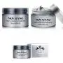Temporary Silver Gray Hair Wax Pomade for People, Luxury Coloring Mud Grey Hair Dye,Washable Treatment with All Day Hold. Non-Greasy Matte Hairstyle Ash for Party, Cosplay