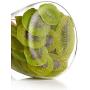 Shelf Floating Seal Storage Jar Transparent Glass Jar Storage Tank Food Dried Fruit Miscellaneous Grains Tea Pot Storage Bottle (bamboo Plug). (Size : B)