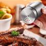 Glass Spice Shaker Bottle Sauce Storage Jar Seasoning Herbs Container Condiment Holder BBQ Cooking Accessories Kitchen Organizer Glass Airtight Food Storage Containers