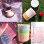 JSPOYOU Container For Playdough Slime Clay Makeup Jar Cosmetic Pot Cream Bottle Nail Box