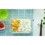 Bocal de Conservation Alimentaire pour Cuisine, Contenants de Conservation Alimentaire en Verre, Contenants de Préparation de Repas, Contenants pour Boîte à Lunch avec Couvercle, 100% BPA Free, Airtight, Micro-ondes, Four, Lave-vaisselle