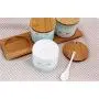 Mini Spice Jars Small fresh bamboo cover spice box creative ceramic seasoning jar kitchen supplies Mini Spice Jars Small fresh bamboo cover spice box creative ceramic seasoning jar kitchen supplies