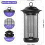 Aerb Bug Zapper 18W for Outdoor Indoor, 4000V Mosquito Zapper, Electric Mosquito Killer Lamp Quickly Kills Mosquitoes, Waterproof Fly Insects Trap for Backyard, Effective Protection Area of 80㎡…