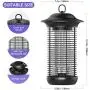 Aerb Bug Zapper 18W for Outdoor Indoor, 4000V Mosquito Zapper, Electric Mosquito Killer Lamp Quickly Kills Mosquitoes, Waterproof Fly Insects Trap for Backyard, Effective Protection Area of 80㎡…