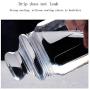 Kitchen Food Storage Jar Airtight Food Storage Three-piece Storage Tank Transparent Glass Tea Can (Size : Round 500ml)