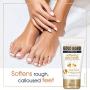 Gold Bond Ultimate Weichheitscreme für Füße mit Shea Butter, lässt raue, trockene, schuppige Füße, Fersen und Fußsohlen weicher und geschmeidiger fühlen. Enthält Vitamine A, C, E und Seiden-Amino-Säuren, 4 Unzen.