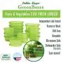 Debbie Meyer GreenBoxes & GreenBags Combo Set, Food Storage Containers with Lids & Bags, Keep Fruits Vegetables, Baked Goods & Snacks Fresher Longer! BPA Free Microwave & Dishwasher Safe 74 Piece Set