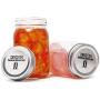 6 Glass Mason Jars with Lids: Jar Set for Food Storage, Pickling and Canning - Six Pack 16 Oz Jars