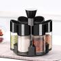 DYFYMX sugar bowl with lid Spice jar, glass jar, jar with lid, spice storage box, glass storage jar oil container for kitchen