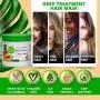 Papaya & Pineapple Hair Conditioning Mask | All-Natural Serum for Hair Growth, Dandruff Prevention, Dry & Damaged Hair Repair | Moisturizing, Thickening & Strengthening Deep Treatment Hair Conditioner Papaya & Pineapple Hair Conditioning Mask | All-Natural Serum for Hair Growth, Dandruff Prevention, Dry & Damaged Hair Repair | Moisturizing, Thickening & Strengthening Deep Treatment Hair Conditioner