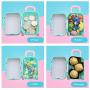 Per Newly Christmas Tin Box, Candy Cookie Jar Gift Storage Container Holiday Decorative Box