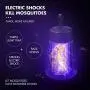 Elektrische Mückenbekämpfungslampe, Tragbare LED-Lampe, Mückenfalle für Zuhause, Schlafzimmer, Outdoor, Camping (Grün)
