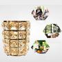 JUSTDOLIFE Candle Holder Fashion Crystal Decorative Table Centerpiece Wedding Supplies