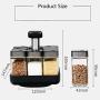 Anak Airtight Food Storage Containers With Lids ? Rotating Seasoning Bottle Set Food Storage Jar Coffee,Spice Container And More