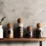| Storage Bottles & Jars | Creative kitchen storage bottles for bulk products Jars with lid spices Sugar tea coffee container receive Organizer Cans | by HUDITOOLS | 1 PCs