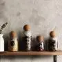 | Storage Bottles & Jars | Creative kitchen storage bottles for bulk products Jars with lid spices Sugar tea coffee container receive Organizer Cans | by HUDITOOLS | 1 PCs