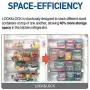 LOCK & LOCK Airtight Rectangular Tall Food Storage Container, Pasta Box 67oz LOCK & LOCK Airtight Rectangular Tall Food Storage Container, Pasta Box 67oz