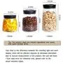 PPLK Glass Storage Tank Kitchen Transparent Dried Fruit Miscellaneous Grains Jar Tea Storage Bottle Food Sealed Cans PPLK Glass Storage Tank Kitchen Transparent Dried Fruit Miscellaneous Grains Jar Tea Storage Bottle Food Sealed Cans