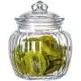Bouteilles en verre Yl Ly Scellées avec Couvercle pour Stockage de Graines, Bonbons, Café, Grande Jarre (650+1500+1800ml)