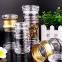 BESTONZON 6 Pcs Acrylic Seasoning Bottles/Spice Jars,Suitable for Pepper/Salt Storage,Barbecue Kitchen Favor