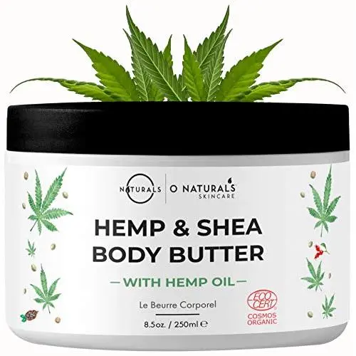 O Naturals Bio Feuchtigkeitscreme Rizinkreem mit Sheabutter. Rosenöl Cellulite-Creme Vitamin E Jojobaöl Narben- & Streifenentferner Feuchtigkeitsspendende Beine Massagecreme 250ml