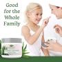 Amazing Aloe Vera Moisturizing Cream for Women - All Purpose Facial Skincare for All Skin Types - Pure Natural Ingredients - Your Anti-Aging Face Moisturizer from Green Leaf Naturals (4 oz)