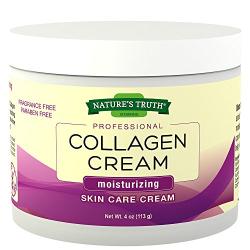 Natures Truth Professional Collagen Cream Skin Care Cream, 4 Ounce