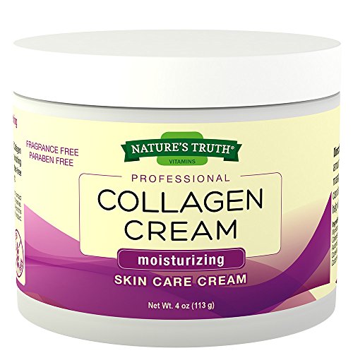 Natures Truth Professional Collagen Cream Skin Care Cream, 4 Ounce
