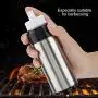 Edelstahlschmauchflasche Behälter Lagerbox Küchenwerkzeug für Haushalt und Grill