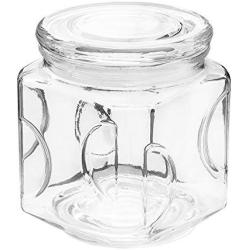 Kinetic GoGreen Glassworks Glass Canister with Glass Lid, 42.9 oz 56113, Clear