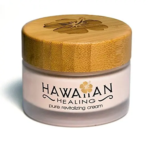 Hawaiian Healing Skin Care Anti-Aging & Hydrating Face Cream with Organic Hawaiian Macadamia Flower Honey and Hawaiian Astaxanthin to Reduce Appearance of Wrinkles & Fine Lines (50g)