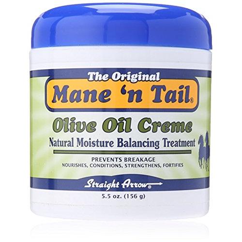 Mane n Tail Olive Oil Creme NATURAL MOISTURE BALANCING TREATMENT 5.5 Ounce