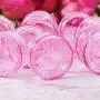 PandaHall Elite 120pcs 3g/0.1oz Round Empty Clear Container Jar with Pink Screw Cap Lid for Makeup Cosmetic Samples Bead Small Jewelry Nails Art Cream PandaHall Elite 120pcs 3g/0.1oz Round Empty Clear Container Jar with Pink Screw Cap Lid for Makeup Cosmetic Samples Bead Small Jewelry Nails Art Cream