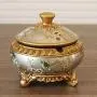 LTJTVFXQ-ashtrays Europäische Harzüberzug Ashtrays Amerikanischer Retro Kreative Dekoration Handwerkskunst Süßigkeitenbehälter Schmuckschatzzubehör