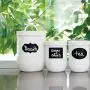 Lot de 36 pièces Gadget pour Maison, Tableau à Chaux Modifiable, Étiquettes pour Bouteilles et Pots de Cuisine, Stickers pour Tableau à Chaux, Espagne Lot de 36 pièces Gadget pour Maison, Tableau à Chaux Modifiable, Étiquettes pour Bouteilles et Pots de Cuisine, Stickers pour Tableau à Chaux, Espagne
