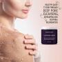 Lavender Oil Body Scrub Exfoliator with Shea Butter and Grapefruit Oil by Majestic Pure - Exfoliate & Moisturize Skin, Fights Acne - 12 oz