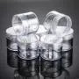 Ensemble de 20 Pots Ronds en Plastique pour Cosmétiques avec Couvercle Transparent - Idéal pour Échantillons de Crèmes (20 ml / 0.7 oz) Ensemble de 20 Pots Ronds en Plastique pour Cosmétiques avec Couvercle Transparent - Idéal pour Échantillons de Crèmes (20 ml / 0.7 oz)