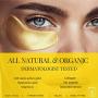 All Natural Under Eye Patches & Masks (18 Pairs) - Anti Aging Treatment for Bags, Puffiness, Wrinkles, & Dark Circles - 24K Gold, Collagen, Hyaluronic Acid, Hydrogel - Formulated in San Francisco