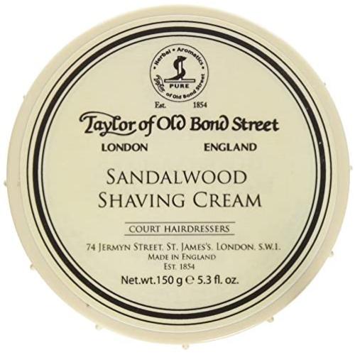 Taylor of Old Bond Street Sandalwood Shaving Cream Bowl, 2er-Pack (5,3-Ounzen)