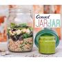 Jar in a Jar - 2-in-1 Glass Mason Jar Fitted with A Smaller Jar Inside Under One Leak Proof Lid Perfect for Storage & Food On The Go ? By Consol (34oz, Green)