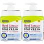 ProFoot Heel Rescue Foot Cream 16 Ounce Bottle, 2 Pack, for Cracked, Calloused, or Chapped Skin