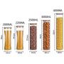 Glass Sealed Jars, Moisture-Proof Kitchen Food Containers, Storage Of Spices/Pasta/Oatmeal/Cereals